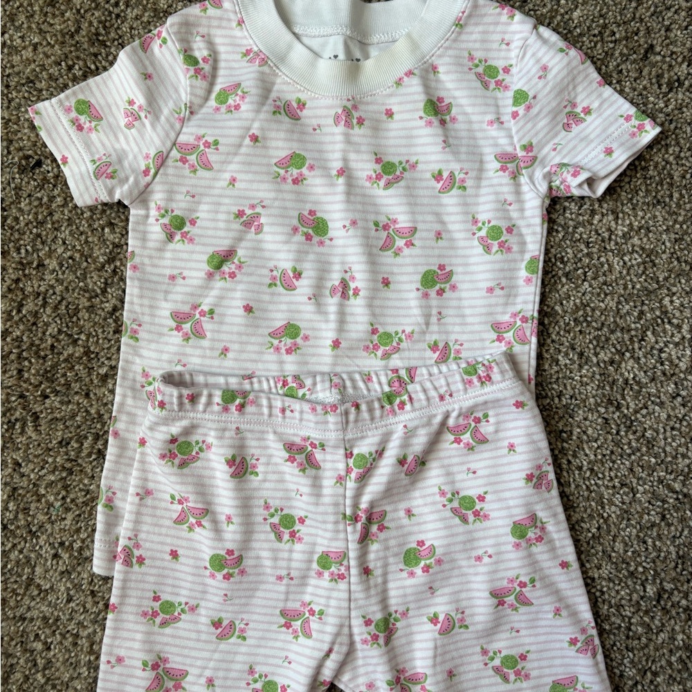 Kids Pajamas with Floral Print